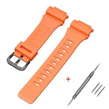 Ремінець для Casio AE-1000W Orange BK 1051-1032 фото