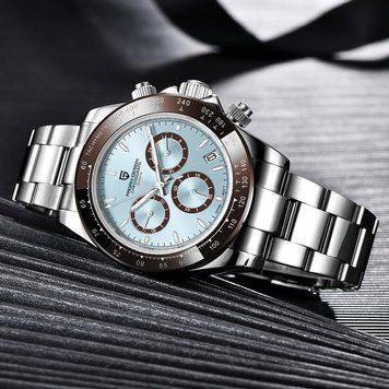 Чоловічий годинник Pagani Design PD-1644 Silver-Blue 1138-0182 фото
