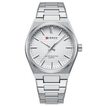 Чоловічий годинник Curren 8439 Silver-White 1008-0393 фото