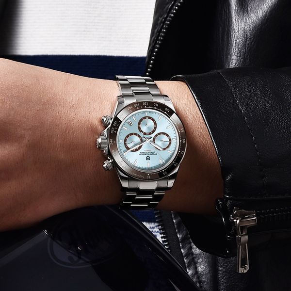 Чоловічий годинник Pagani Design PD-1644 Silver-Blue 1138-0182 фото