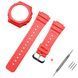Ремінець + безель (рант) для Casio G-Shock GA-2100 Red SI 1051-0814 фото 1