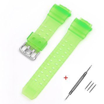 Ремінець для Casio G-Shock GW-9400 Transl Light-Green SI 1051-0978 фото
