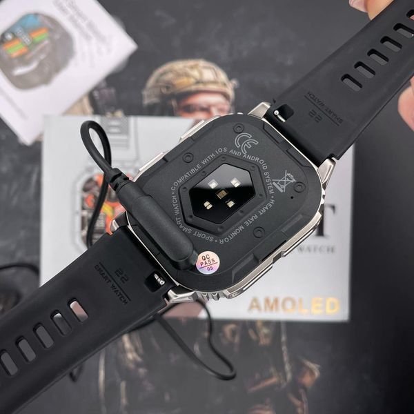 Розумний годинник Modfit Navi Compass Silver-Black 1077-0300 фото