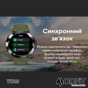 Modfit Titan All Black 36 мм. 1077-0229 фото