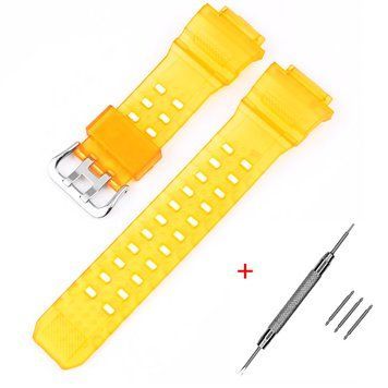 Ремінець для Casio G-Shock GW-9400 Transl Yellow SI 1051-0971 фото