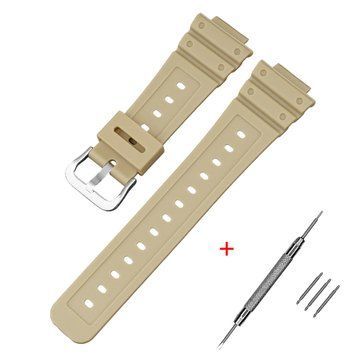 Ремінець для Casio G-Shock GA-2100 Beige SI 1051-0842 фото