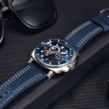 Чоловічий годинник Pagani Design PD-1736 Silver-Blue 1138-0066 фото