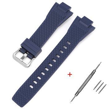 Ремінець для Casio G-Shock GST-B400 Dark Blue SI 1051-1122 фото