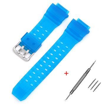 Ремінець для Casio G-Shock GW-9400 Transl Light-Blue SI 1051-0968 фото