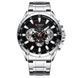 Curren 8363 Silver-Black 1008-0261 фото 1