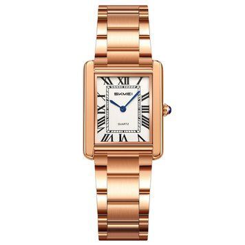 Чоловічий наручний годинник Skmei 2735SRG Rose Gold - Steel у сталевому корпусі кольору рожеве золото 88414308025226 фото