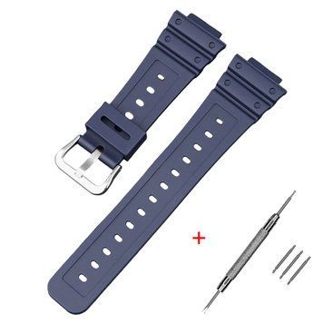 Ремінець для Casio G-Shock GA-2100/2110 Dark Blue SI 1051-1145 фото