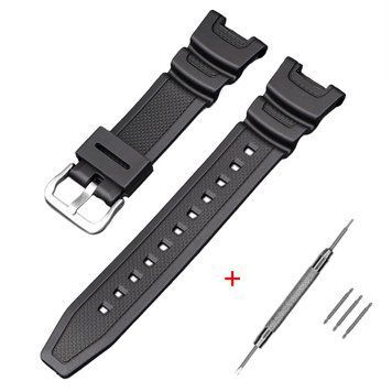 Ремінець для Casio SGW-100 Black SI 1051-1046 фото