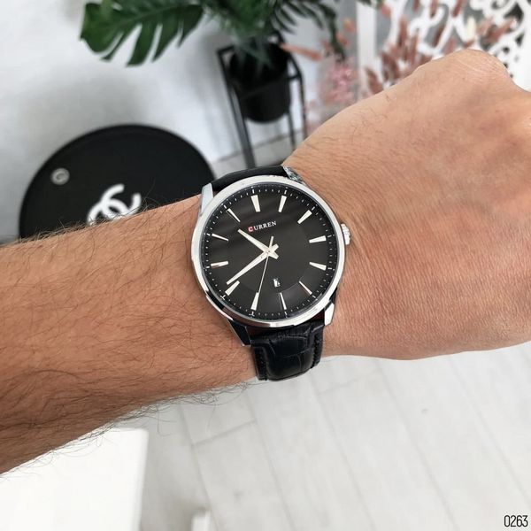 Curren 8365 Silver-Black 1008-0263 фото