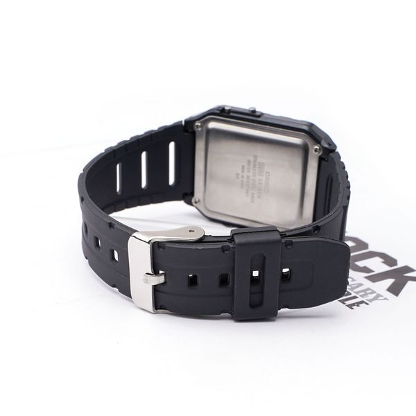 Ремінець для Casio G-Shock CA-53W 20mm Black SI 1051-0910 фото