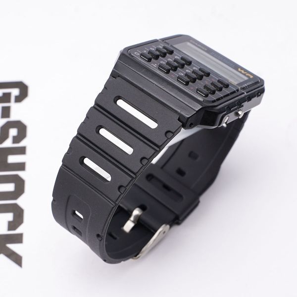 Ремінець для Casio G-Shock CA-53W 20mm Black SI 1051-0910 фото