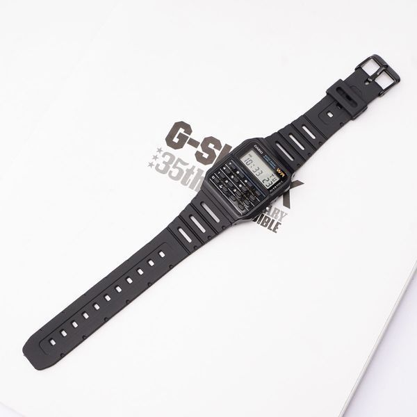 Ремінець для Casio G-Shock CA-53W 20mm Black SI 1051-0910 фото