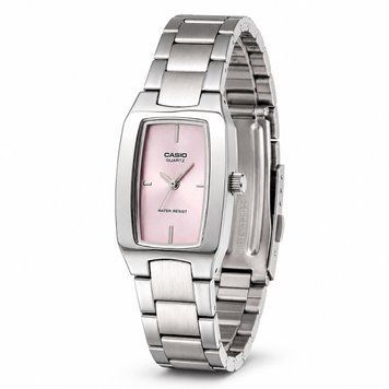 Жіночий годинник Casio LTP-1165A-4C з рожевим циферблатом та сталевим браслетом 88414308025022 фото