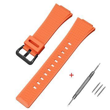Ремінець для Casio G-Shock GA-100/110 Orange BK 1051-1100 фото