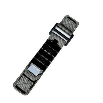 Ремінець для годинника Nylon Pro Grey 22 мм 1051-1250 фото